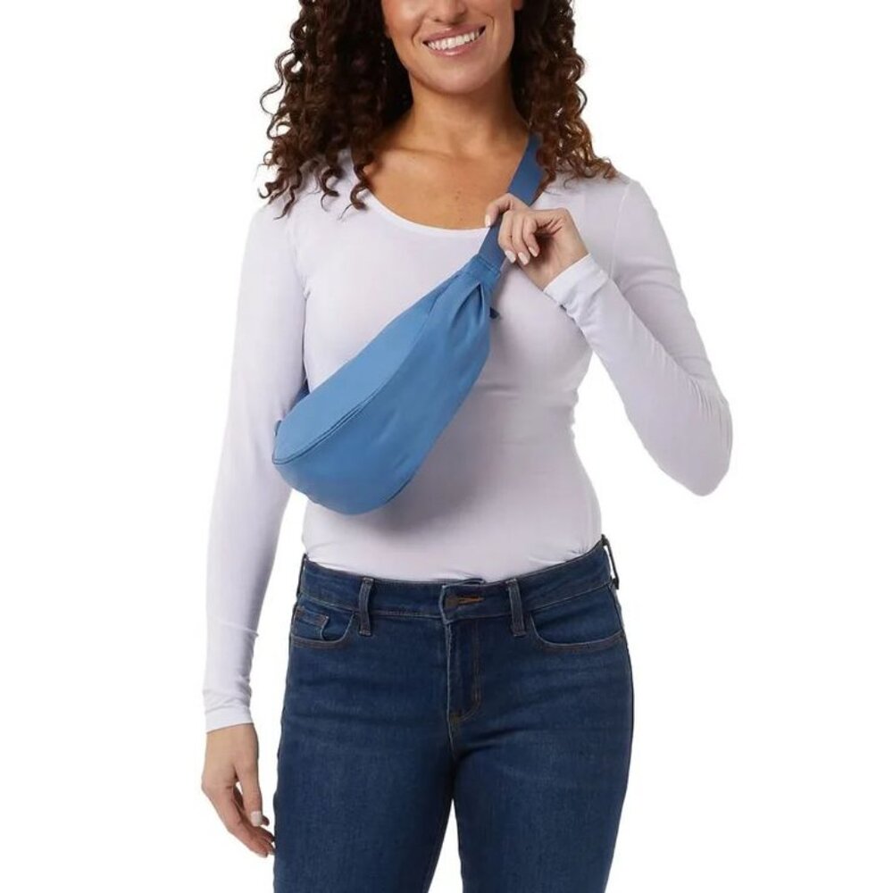 32 Degrees Blue Unisex Crossbody Bag. Water resistant. New with tags - Picture 7 of 11